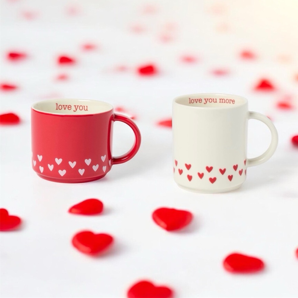 Target Valentine’s Day love you mugs set of 2